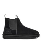 UGG Ghete Cheslea de piele intoarsa Neumel - Negru