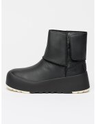 UGG Ghete de piele cu velcro StreetScape - Negru