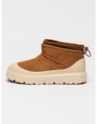 UGG Ghete fara inchidere unisex Classic Ultra Mini - Bej/Caramel