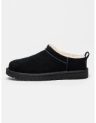 UGG Ghete slip-on de piele intoarsa Classic Micro - Negru