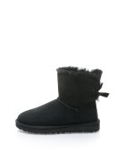 UGG Ghete slip-on de piele intoarsa Mini Bailey - Negru