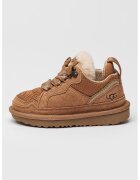 UGG Pantofi sport cu piele intoarsa Lowmel - Maro deschis