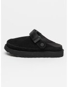 UGG Saboti din piele intoarsa cu bareta slingback Goldenstar - Negru