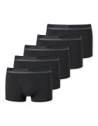 uncover by SCHIESSER Set de boxeri cu banda logo in talie - 5 perechi - Negru