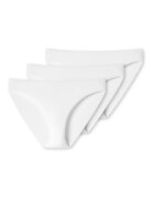 uncover by SCHIESSER Set de chiloti - 3 piese - Alb
