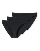 uncover by SCHIESSER Set de chiloti - 3 piese - Negru