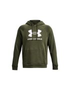 Under Armour Bluza barbati XS - cu captuseala - cu gluga - verde kaki - bumbac/poliester