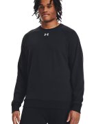 Under Armour Bluza cu decolteu la baza gatului si maneci raglan pentru fitness Rival - Negru