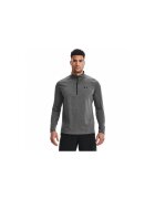 Under Armour Bluza cu logo si fermoa scurt pentru fitness Tech™