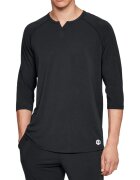 Under Armour Bluza de pijama din amestec de modal Athlete Recovery - Negru/Argintiu