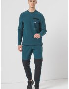 Under Armour Bluza pentru antrenament ColdGear Infrared Utility - Albastru petrol