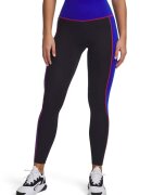 Under Armour Colanti cu buzunar pentru telefonul mobil pentru fitness - Negru/Albastru royal