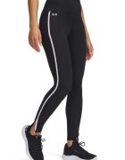 Under Armour Colanti cu talie inalta pentru antrenament Motion Piped - Alb/Negru
