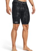 Under Armour Colanti scurti cu model pentru antrenament - Negru/Gri inchis
