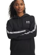 Under Armour Hanorac cu imprimeu logo pentru fitness - Alb/Negru