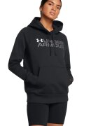 Under Armour Hanorac cu maneci raglan pentru fitness Rival - Negru