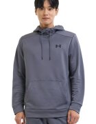 Under Armour Hanorac din fleece cu logo pentru fitness - Gri inchis