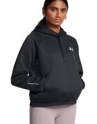 Under Armour Hanorac din fleece pentru fitness Armour Pro - Alb/Negru