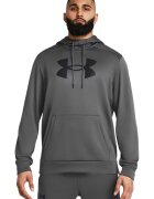 Under Armour Hanorac lejer cu imprimeu logo pentru fitness - Gri inchis