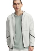 Under Armour Hanorac texturat din fleece Unstoppable - Verde deschis
