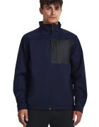 Under Armour Jacheta cu buzunar pe piept - pentru antrenament Shield 2.0 - Bleumarin