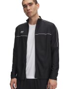 Under Armour Jacheta cu fermoar pentru fotbal Challenger - Negru