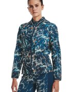 Under Armour Jacheta cu gluga - pentru alergare Storm Outrun - Negru/Albastru petrol