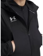 Under Armour Jacheta cu gluga - pentru fotbal - Negru