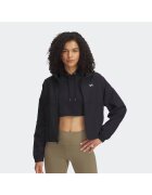 Under Armour Jacheta sport dama Rival - neagra/alba - poliester - Negru