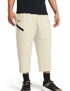 Under Armour Pantaloni crop pentru antrenament - Negru/Alb murdar