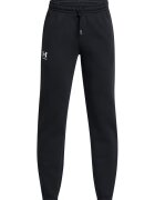 Under Armour Pantaloni jogger din fleece cu snur Icon - Alb/Negru