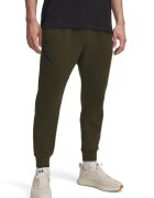 Under Armour Pantaloni jogger slim fit din fleece Unstoppable - Kaki inchis