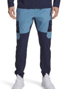 Under Armour Pantaloni lejeri cu buzunare cu clapa Tech Utility - Albastru deschis/Bleumarin