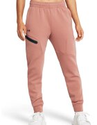 Under Armour Pantaloni relaxed-fit pentru antrenament Unstoppable - Negru/Roz prafuit