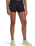 Under Armour Pantaloni scurti 2in1 pentru antrenament Tech Play Up - Alb/Negru