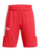 Under Armour Pantaloni scurti cu buzunare laterale - pentru baschet Baseline - Alb/Coral