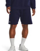 Under Armour Pantaloni scurti cu logo - pentru fitness Rival - Alb/Bleumarin