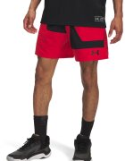 Under Armour Pantaloni scurti cu model - pentru baschet Zone 7 - Rosu/Negru