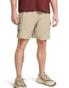 Under Armour Pantaloni scurti cu snur de ajustare interior pentru antrenament - Negru/Bej deschis