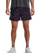 Under Armour Pantaloni scurti cu snur interior de ajustare pentru alergare Run In Peace - Negru/Violet