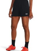 Under Armour Pantaloni scurti cu talie inalta pentru fotbal - Alb/Negru