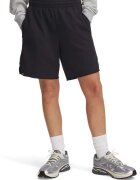 Under Armour Pantaloni scurti din amestec de bumbac cu model uni - Negru