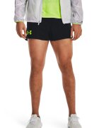 Under Armour Pantaloni scurti pentru alergare Lighter Than Air - Negru/Verde lime