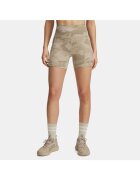 Under Armour Pantaloni sport dama - PROJECT ROCK MIDDY - bej - poliester
