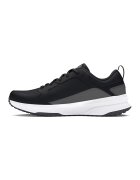 Under Armour Pantofi Charged Edge din piele cu insertii din plasa pentru antrenament - Alb/Negru