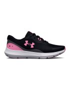 Under Armour Pantofi cu detaliu logo - pentru alergare Surge 3 - Negru/Roz