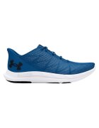 Under Armour Pantofi cu material textil si insertii sintetice pentru alergare Charged Speed Swift - Albastru