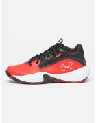 Under Armour Pantofi Lockdown 7 pentru baschet - Rosu/Alb/Negru