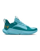 Under Armour Pantofi low-cut unisex pentru baschet FLOW FUTR X 3 UAA - Albastru deschis/Verde persan