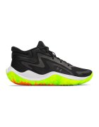 Under Armour Pantofi mid-cut Jet '25 cu detaliu logo pentru baschet - Negru